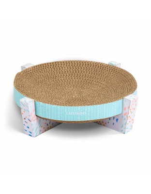 Catstages Scratch, Snuggle & Rest Corrugated Cat Scratcher With Catnip