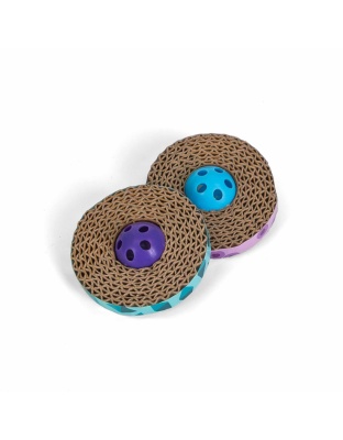 Catstages Spin & Scratch Cat Toys 2pc