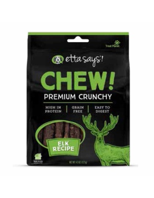 Etta Says! Chew Premium Crunchy Elk Dog Chew 4.5oz