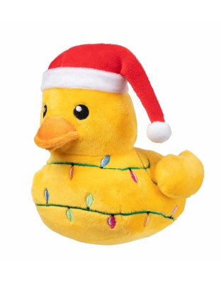 FuzzYard Merry Quackmas Plush Dog Toy