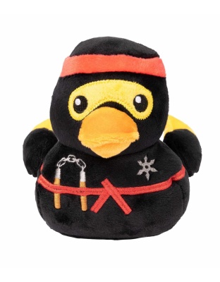 FuzzYard Quackie Chan Plush Dog Toy