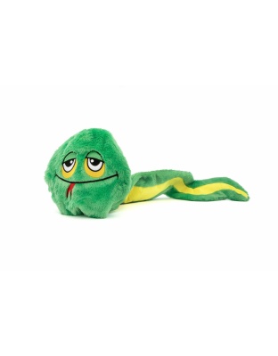 GURU Pet Company Hide-A-Tail Green Snake Interactive Plush Dog Puzzle Toy  - Large