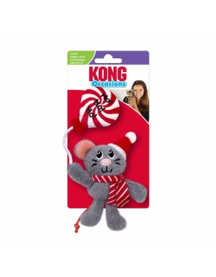 KONG Holiday Occasions Mouse