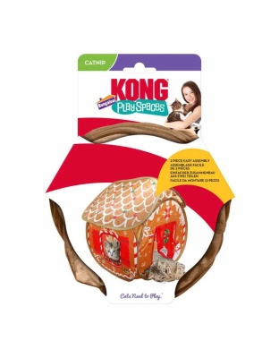 KONG Holiday Play Spaces Bungalow Gingerbread