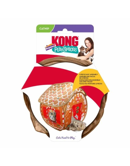 KONG Holiday Play Spaces Bungalow Gingerbread