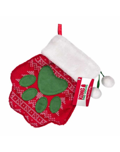 KONG Holiday Stocking Paw Large