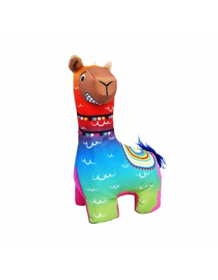 KONG(R) Ballistic Vibez Llamas Dog Fetch Toy Assorted  - Small/Medium
