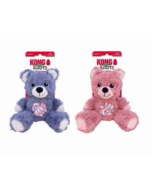 KONG(R) Knots Teddy Dog Rope Toy Assorted - Small