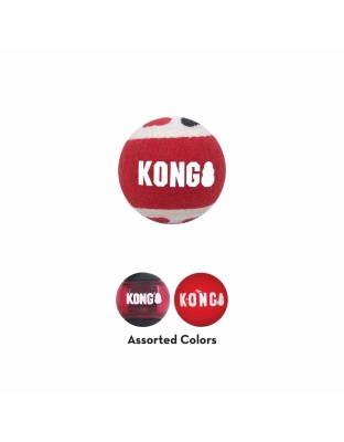 KONG(R) Signature Ball Dog Fetch Toy Medium Bulk