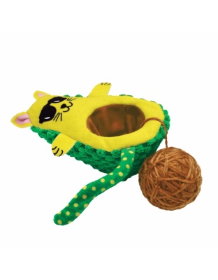 KONG(R) Wrangler AvoCATo Cat Toy
