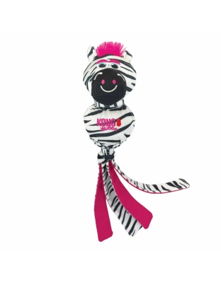 KONG(R) Wubba Zoo Zebra Dog Tug Toy Large