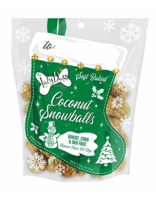 Lazy Dog Coconut Snowballs Stocking