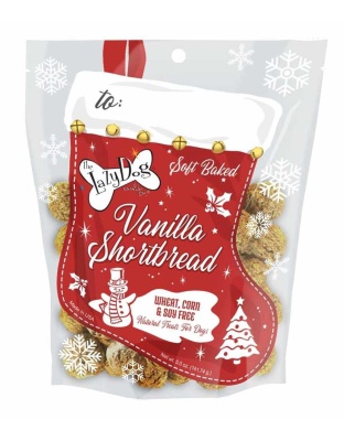 Lazy Dog Vanilla Shortbread Stocking
