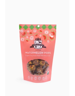 Lord Jameson Watermelon Pops Organic Soft & Chewy Dog Treats 6oz
