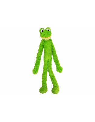 Multipet Swingin' Slevins(R) Frog Plush Pet Dog Toy 27"