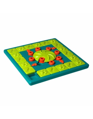 Nina Ottosson MultiPuzzle Interactive Treat Dog Puzzle Toy Blue Level 4