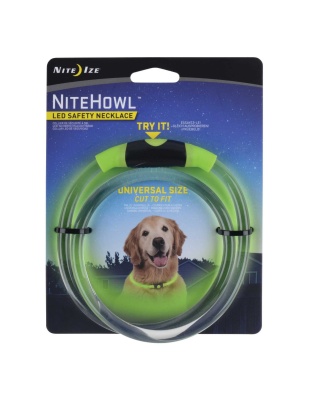 Green - Nite Ize NiteHowl LED Safety Necklace