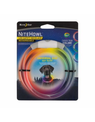 Nite Ize NiteHowl Rechargeable LED Safety Necklace - Disc-O Select