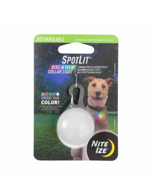 Nite Ize Spotlit Rechargeable Collar Light - Disc-O Tech