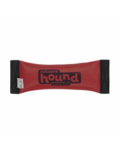 Red - Outward Hound Fire Hose Fetch Durable Fire Hose Dog Toy  - Medium