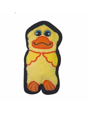 Outward Hound Invincibles Mini Duck Durable Plush Dog Toy XS