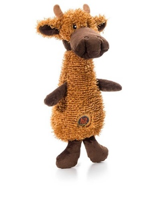 Outward Hound Scruffles Plush Dog Toy Moose Small - Small
