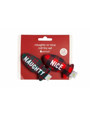 Pearhead Naughty Or Nice Cat Toy Set