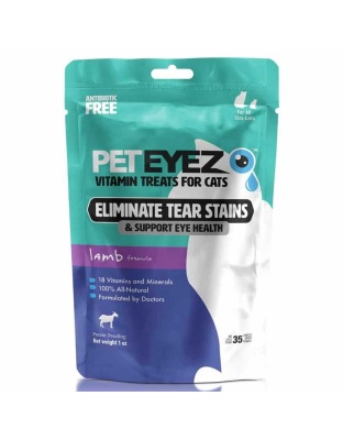 Pet Eyez Vitamin Treats for Cats Lamb Formula 1oz