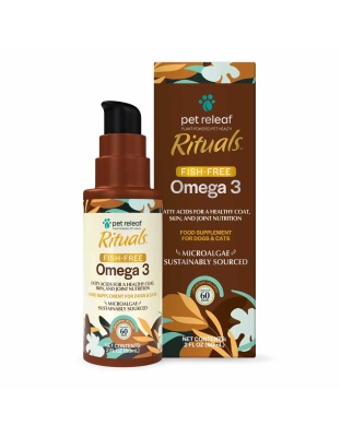 Pet Releaf Rituals Omega 3 Algae 2 oz pump