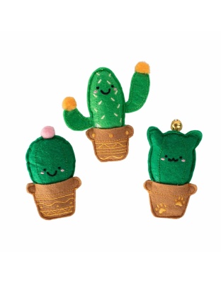 PetShop by Fringe Studio Cat-us Friends Cat Toys Set 3pc