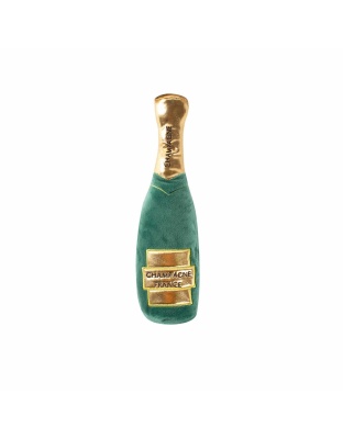 PetShop by Fringe Studio Champagne Bottle Plush Dog Toy