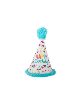 PetShop by Fringe Yappy Barkday Rubber/Plush Dog Toy