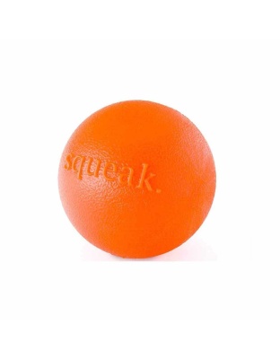 Orange - Planet Dog Orbee-Tuff Squeak Ball Dog Toy