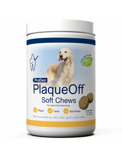 PlaqueOff Soft Chews Large Breed  - 90ct
