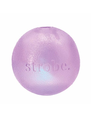 Purple - Planet Dog Orbee-Tuff Strobe Ball Light Up Dog Toy