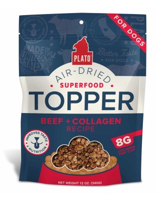 Plato Food Topper Beef & Collagen Recipe  - 12oz