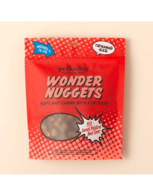 Polkadog Wonder Nuggets Training Bits Sweet Potato & Beef Liver Soft & Chewy Dog Treats  - 10oz