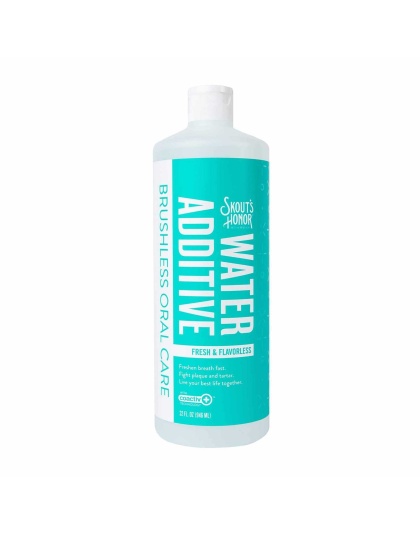 Skout's Honor Oral Care Water Additive: Fresh & Flavorless 32oz