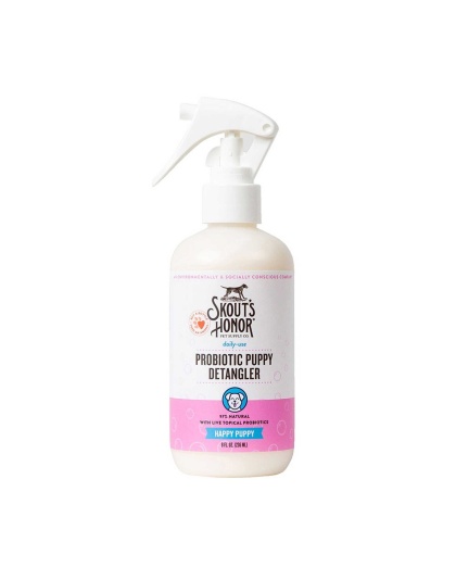 Skout's Honor Probiotic Daily Use Detangler Happy Puppy 8 oz