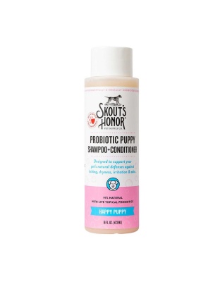 Skout's Honor Probiotic Shampoo + Conditioner Happy Puppy 16 oz