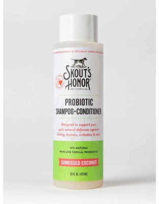 Skout's Honor Probiotic Shampoo + Conditioner Sunkissed Coconut 16oz
