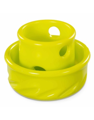 Orange - Totally Pooched Puzzle 'n Play Mushroom, - Small, 3" x 2.5"