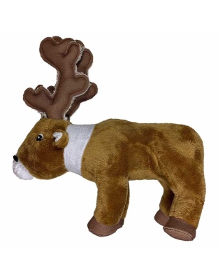 Spunky Pup - Clean Earth Plush Caribou, Small