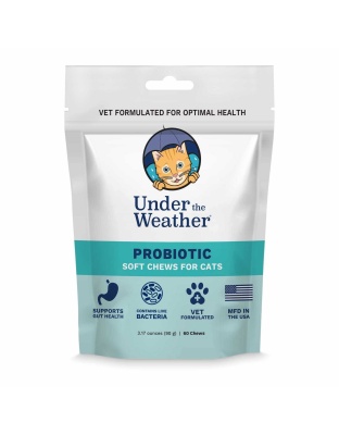 Under the Weather Cat Probiotic Chews 60 ct.