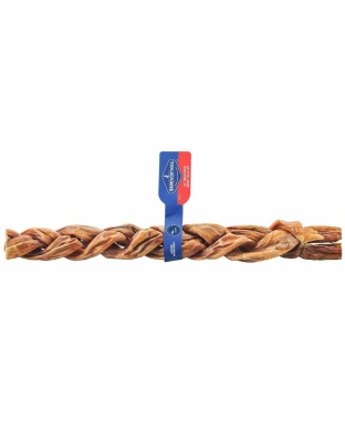 Barkworthies Beef Gullet - Braided  - 12'' Individual