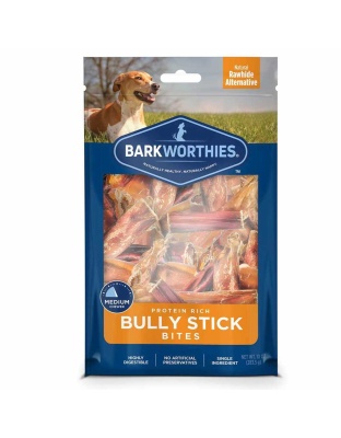 Barkworthies Bully Stick - Bites   - (Net Wt. 10 oz. SURP)