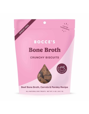 Bocce's Bakery Bone Broth Biscuit Dog Treats 5oz