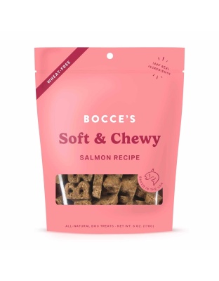 Bocce's Bakery Salmon Soft & Chewy Dog Treats 6oz