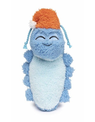 FuzzYard Dog Toy Rolly The Bed Bug Blue