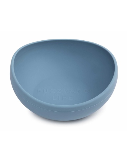 French Blue - FuzzYard Life Silicone Bowl  - S